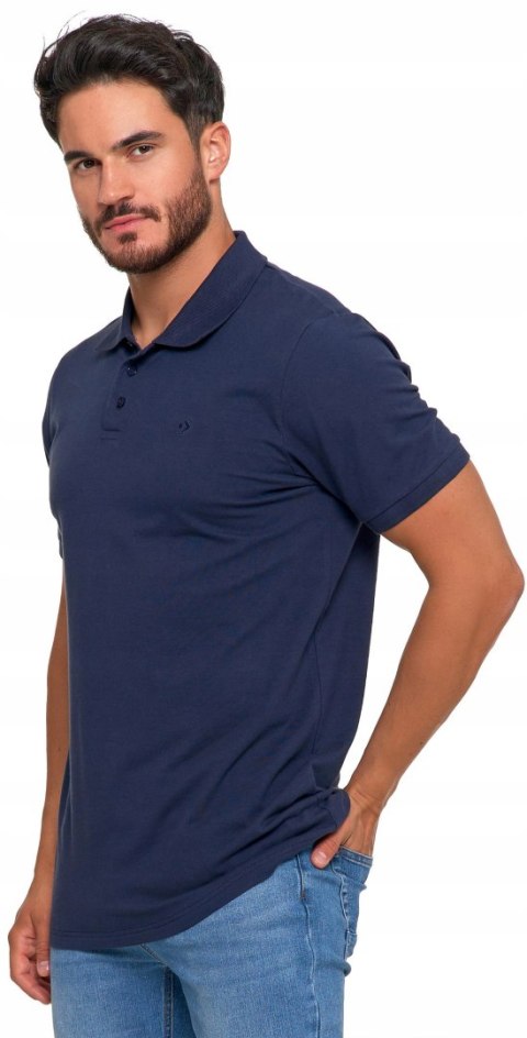 Koszulka POLO męska bawełniana polówka T-shirt PREMIUM MORAJ - L