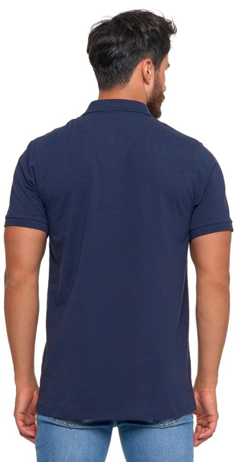 Koszulka POLO męska bawełniana polówka T-shirt PREMIUM MORAJ - L