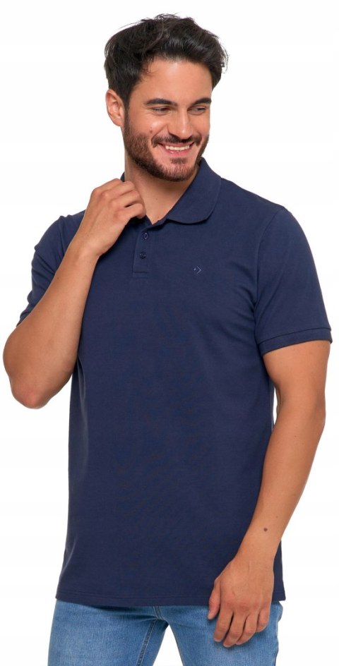 Koszulka POLO męska bawełniana polówka T-shirt PREMIUM MORAJ - L