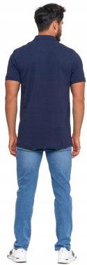 Koszulka POLO męska bawełniana polówka T-shirt PREMIUM MORAJ - L