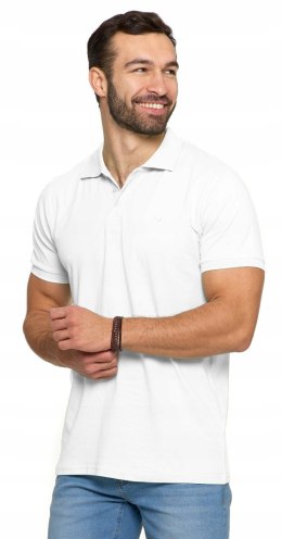 Koszulka POLO męska bawełniana polówka T-shirt PREMIUM MORAJ - XL