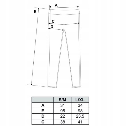 Legginsy damskie W PRĄŻKI z wysokim stanem eleganckie MORAJ - S/M Legginsy damskie W PRĄŻKI z wysokim stanem eleganckie MORAJ - S/M
