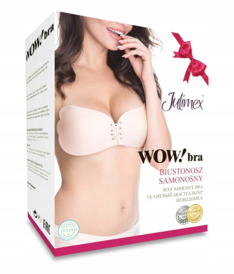 Biustonosz samonośny PUSH-UP wiązany JULIMEX BS-05 WOW! - C