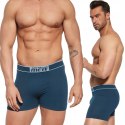 Bokserki męskie bawełniane GATTA COTTON BOXER ocean blue - L
