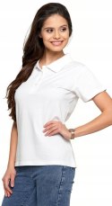 Koszulka POLO damska bawełniana polówka T-shirt PREMIUM MORAJ - M