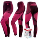 Spodnie TERMOAKTYWNE damskie ciepłe legginsy termiczne SESTO SENSO - XL