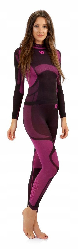 Spodnie TERMOAKTYWNE damskie ciepłe legginsy termiczne SESTO SENSO - XL Spodnie TERMOAKTYWNE damskie ciepłe legginsy termiczne SESTO SENSO - XL