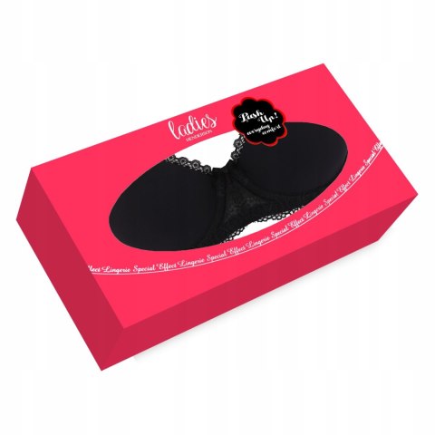 Biustonosz PUSH-UP koronkowy stanik regulowany HENDERSON KASSIDY - 85B