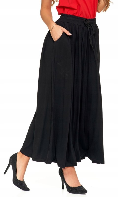 Długa kobieca SPÓDNICA maxi elegancka WISKOZOWA z kieszeniami MORAJ - L Długa kobieca SPÓDNICA maxi elegancka WISKOZOWA z kieszeniami MORAJ - L
