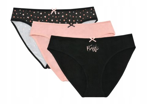 Figi damskie bikini 3 WZORY majtki HENDERSON LADIES MI-MI - XL