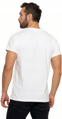 Koszulka męska bawełna CZESANA t-shirt MORAJ - L