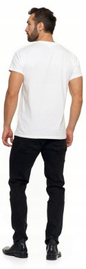 Koszulka męska bawełna CZESANA t-shirt MORAJ - L