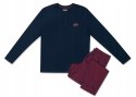 Piżama męska bawełniana długi rękaw HENDERSON UDOS - XL