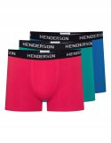 Bokserki SZORTY męskie bawełniane HENDERSON INTACT 3-PAK - L