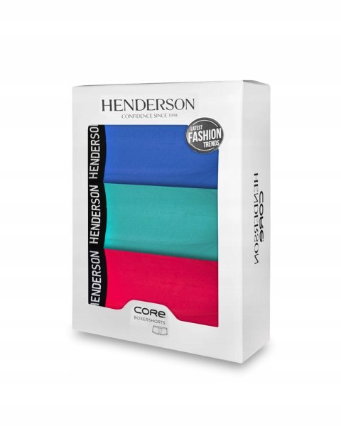 Bokserki SZORTY męskie bawełniane HENDERSON INTACT 3-PAK - L