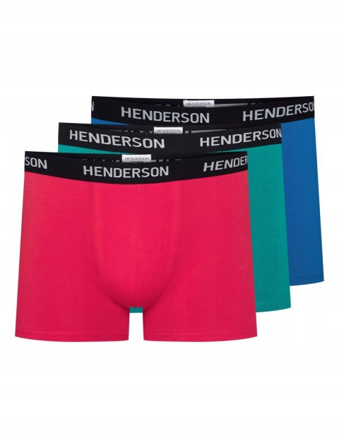 Bokserki męskie bawełniane HENDERSON INTACT 3-PAK - M