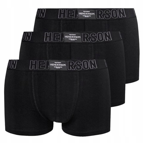 Bokserki męskie bawełniane HENDERSON RNAVE 3-PAK - M