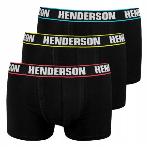 Bokserki męskie bawełniane HENDERSON RNETS 3-PAK - XL