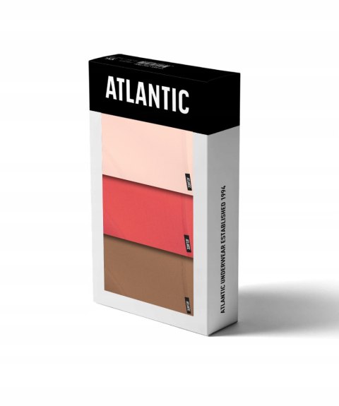 Figi damskie bawełniane 3 PARY majtki klasyczne ATLANTIC 3LP-193 - XL Figi damskie bawełniane 3 PARY majtki klasyczne ATLANTIC 3LP-193 - XL