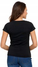 Koszulka damska bawełniana krótki rękaw T-SHIRT MORAJ - M