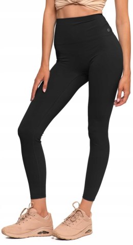 Legginsy damskie SPORTOWE z wysokim stanem kryjące FIT MORAJ - L