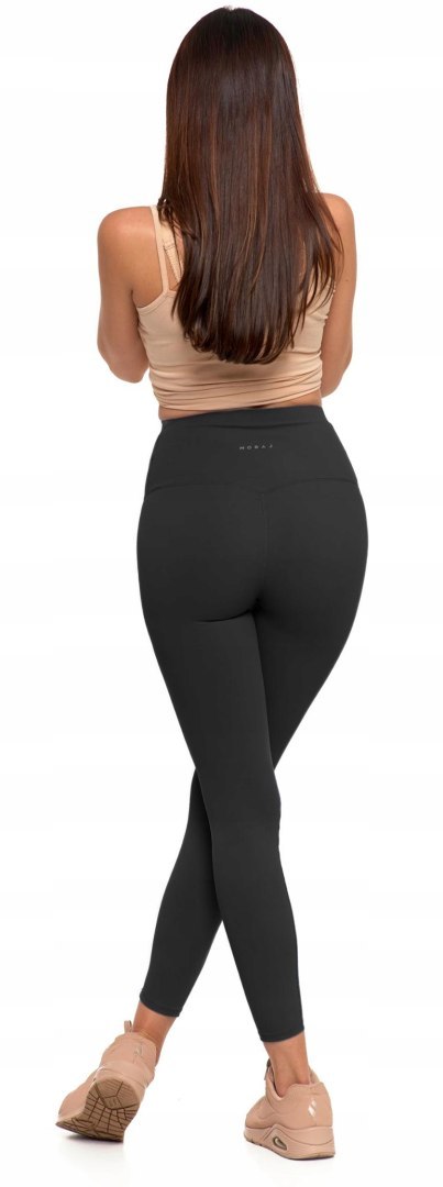 Legginsy damskie SPORTOWE z wysokim stanem kryjące FIT MORAJ - M Legginsy damskie SPORTOWE z wysokim stanem kryjące FIT MORAJ - M