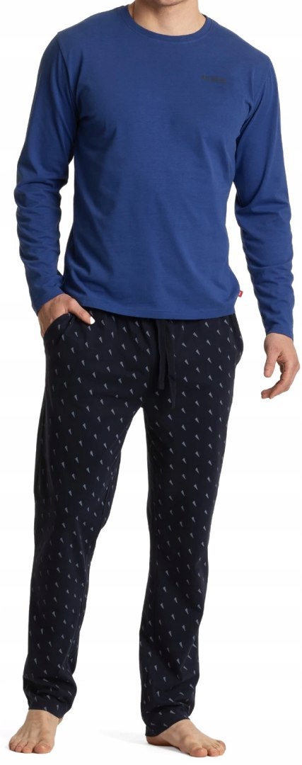 Piżama męska 100% bawełna ATLANTIC NMP-361 - XXL Piżama męska 100% bawełna ATLANTIC NMP-361 - XXL