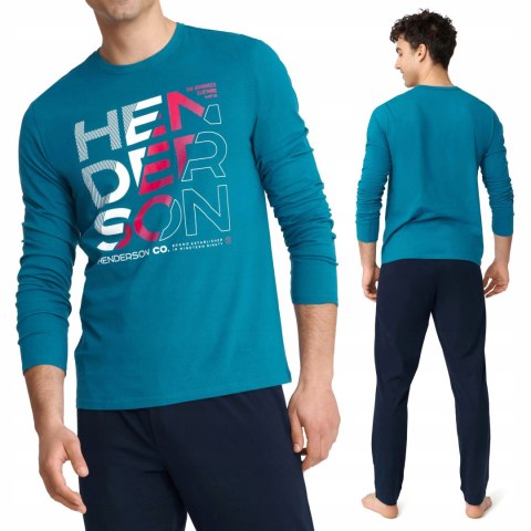 Piżama męska bawełniana długi rękaw HENDERSON IMPERIAL - XL