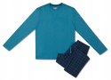 Piżama męska bawełniana długi rękaw HENDERSON UNUSAL - XL