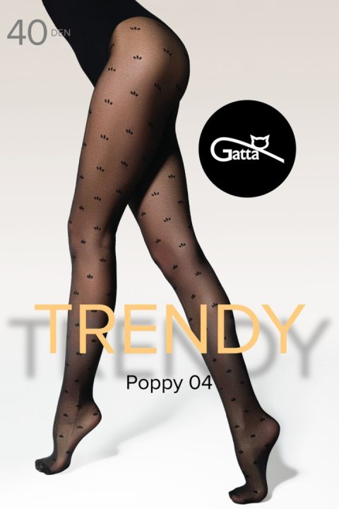 GATTA POPPY - 04 Rajstopy wzorzyste 40 DEN GATTA POPPY - 04 Rajstopy wzorzyste 40 DEN