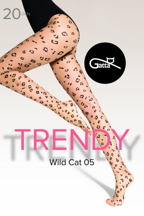GATTA WILD CAT - 05 Rajstopy wzorzyste GATTA WILD CAT - 05 Rajstopy wzorzyste
