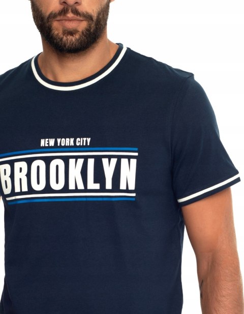 HENDERSON CITY Piżama męska z krótkim rękawem 100% BAWEŁNA - M HENDERSON CITY Piżama męska z krótkim rękawem 100% BAWEŁNA - M