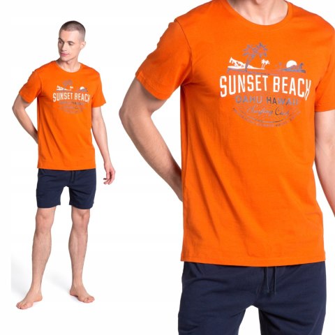 HENDERSON LED 38867-22X piżama męska kr.r. r M HENDERSON LED 38867-22X piżama męska kr.r. r M