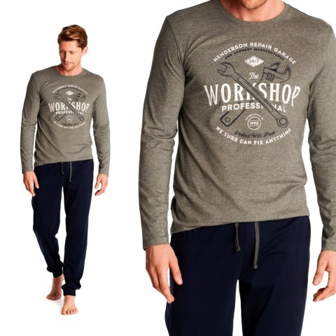 HENDERSON OWNER 38379-90 Piżama męska dł.rękaw XXL HENDERSON OWNER 38379-90 Piżama męska dł.rękaw XXL