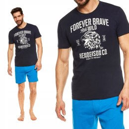 HENDERSON Piżama męska krótki rękaw 37121-59X - XXL