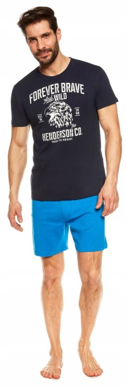 HENDERSON Piżama męska krótki rękaw 37121-59X - XXL