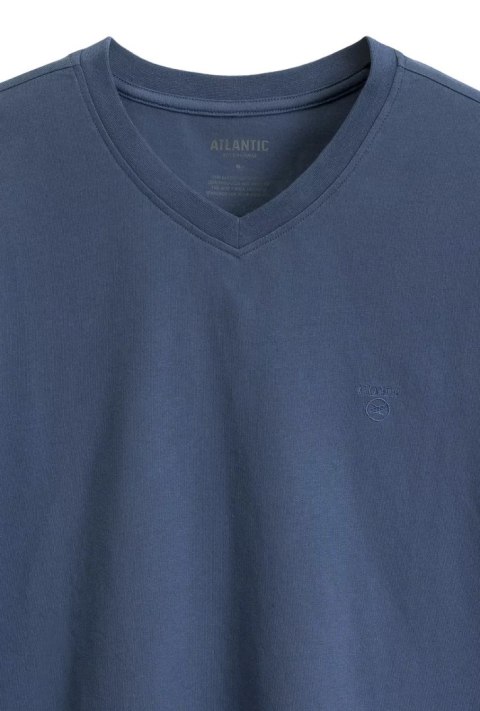 Piżama Męska Długa 100% Bawełna Komplet Piżamowy ATLANTIC NMP-389 - XXL