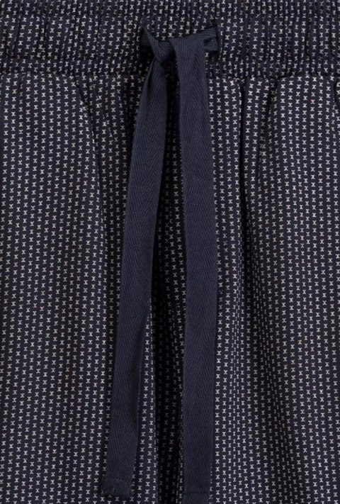 Piżama Męska Długa 100% Bawełna Komplet Piżamowy ATLANTIC NMP-389 - XL