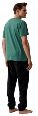Piżama Męska ze 100% Bawełny Komplet Piżamowy ATLANTIC NMP-388 - XXL