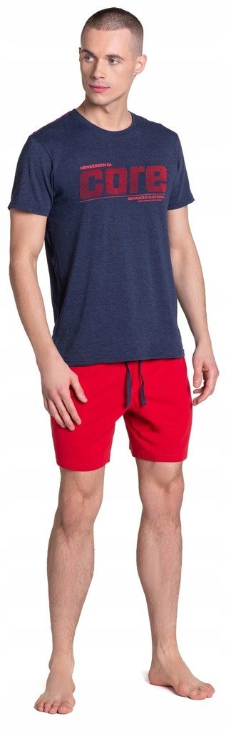 Piżama męska HENDERSON OXFORD 38285-59X kr.r. r M Piżama męska HENDERSON OXFORD 38285-59X kr.r. r M