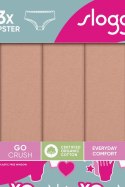 SLOGGI FIGI SLOGGI GO CRUSH HIPSTER 3PACK BEŻ