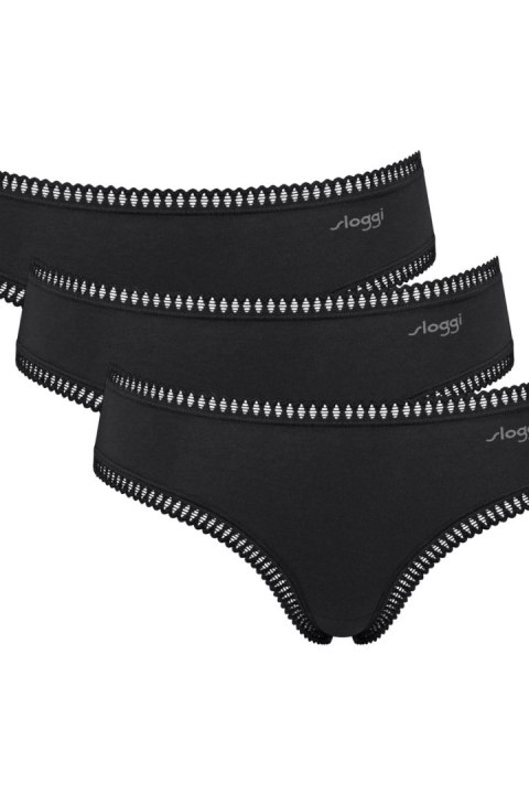 SLOGGI FIGI SLOGGI GO CRUSH HIPSTER 3PACK CZARNE SLOGGI FIGI SLOGGI GO CRUSH HIPSTER 3PACK CZARNE