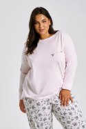 TARO 3466 PIŻAMA DAMSKA DŁUGA ELLA 4XL-6XL