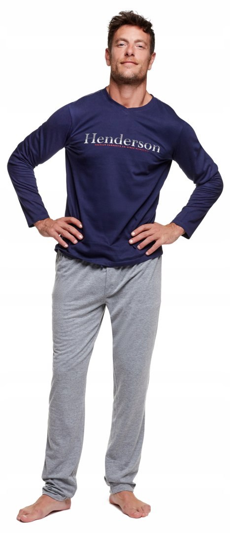 PIŻAMA męska długi rękaw HENDERSON 37296-59X - XXL PIŻAMA męska długi rękaw HENDERSON 37296-59X - XXL