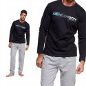 PIŻAMA męska długi rękaw HENDERSON 37300-99X - XXL