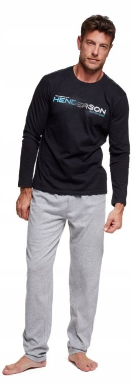 PIŻAMA męska długi rękaw HENDERSON 37300-99X - XXL