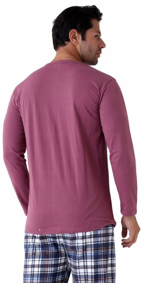 Piżama męska 100% BAWEŁNA Długi Komplet na Zimę Bluza + Spodnie - XXL Piżama męska 100% BAWEŁNA Długi Komplet na Zimę Bluza + Spodnie - XXL