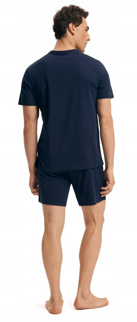 Piżama męska 100% BAWEŁNA Komplet T-Shirt + Spodenki HENDERSON - L Piżama męska 100% BAWEŁNA Komplet T-Shirt + Spodenki HENDERSON - L