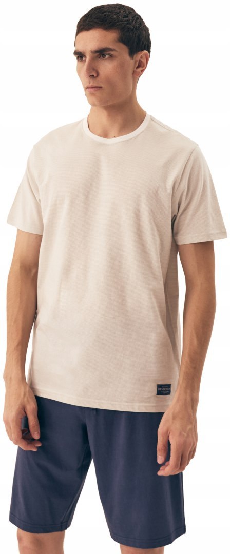 Piżama męska 100% BAWEŁNA krótka letnia HENDERSON DIVE - M