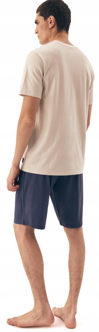 Piżama męska 100% BAWEŁNA krótka letnia HENDERSON DIVE - M